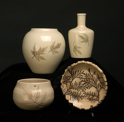 Rare Nemadji Forest Impressions pottery